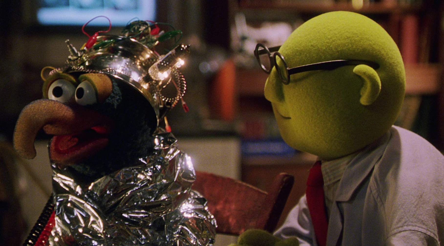 Gonzo and Dr. Bunsen from Muppets From Space